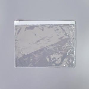 PVC투명 슬라이드 지퍼백12*15(100매)