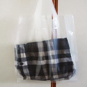 PE루프 비닐쇼핑백 투명3가지사이즈 (50매)