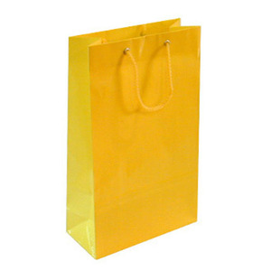 수동쇼핑백(노랑색)3가지사이즈(100매)